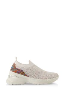 Color Block Textured Knit Slip On Sneakers sold by Rainbow