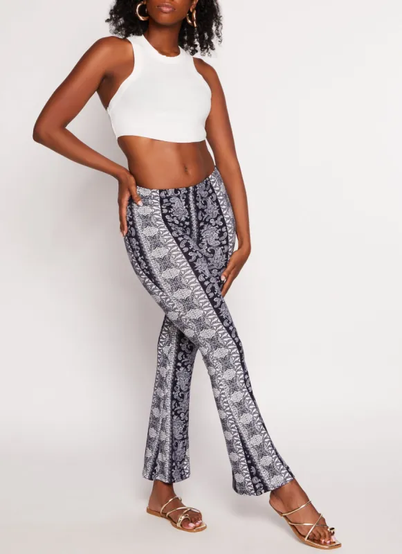 Border Boho Print Pants sold by Rainbow