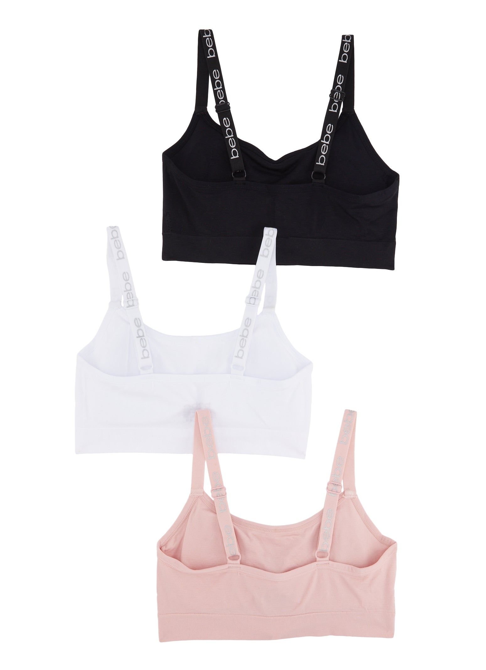 Bebe Seamless Sports Bra 3 Pack sold by Rainbow product image thumbnail 2