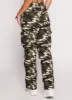 Poplin High Waist Cargo Pants sold by Rainbow