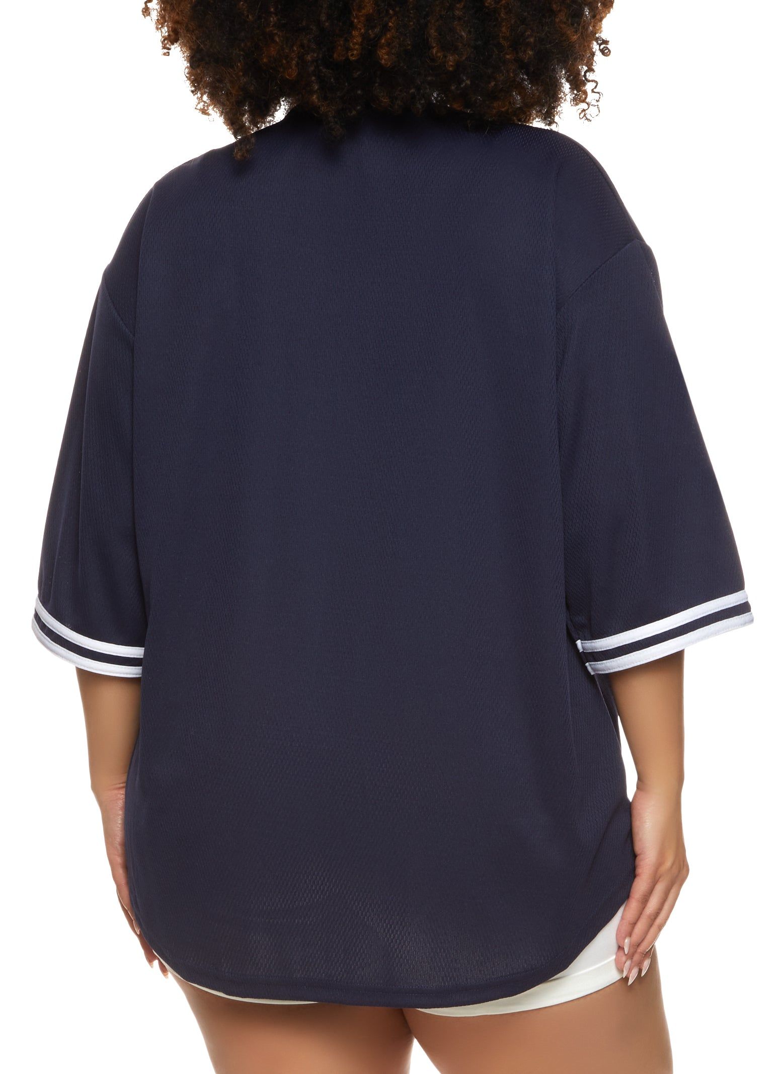 Plus Size Brooklyn 1898 Graphic Baseball Tee sold by Rainbow product image thumbnail 2