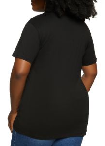 Plus Size Melanin Graphic Tee sold by Rainbow