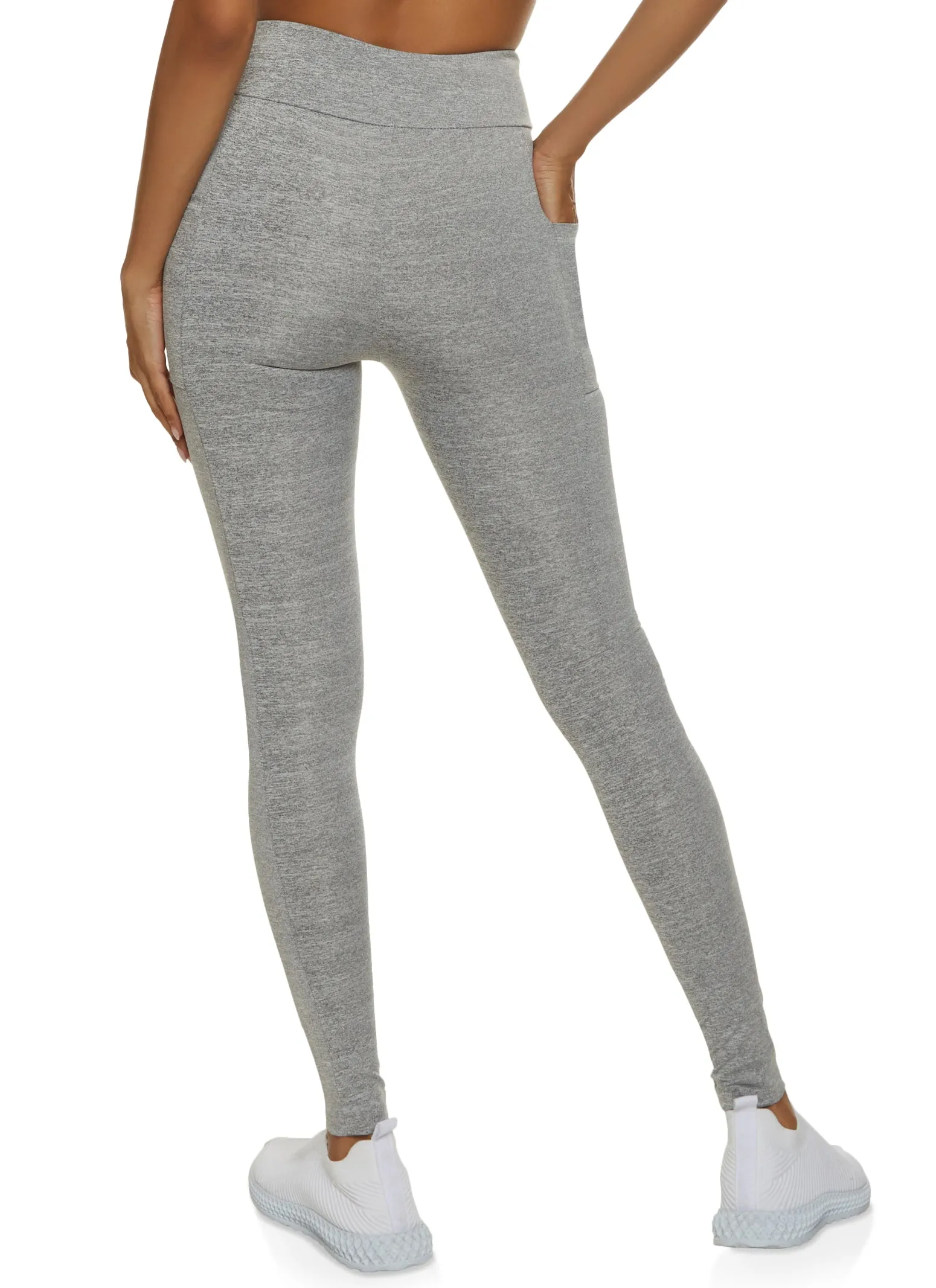 Contrast Stitch Cell Phone Pocket Leggings sold by Rainbow product image thumbnail 2