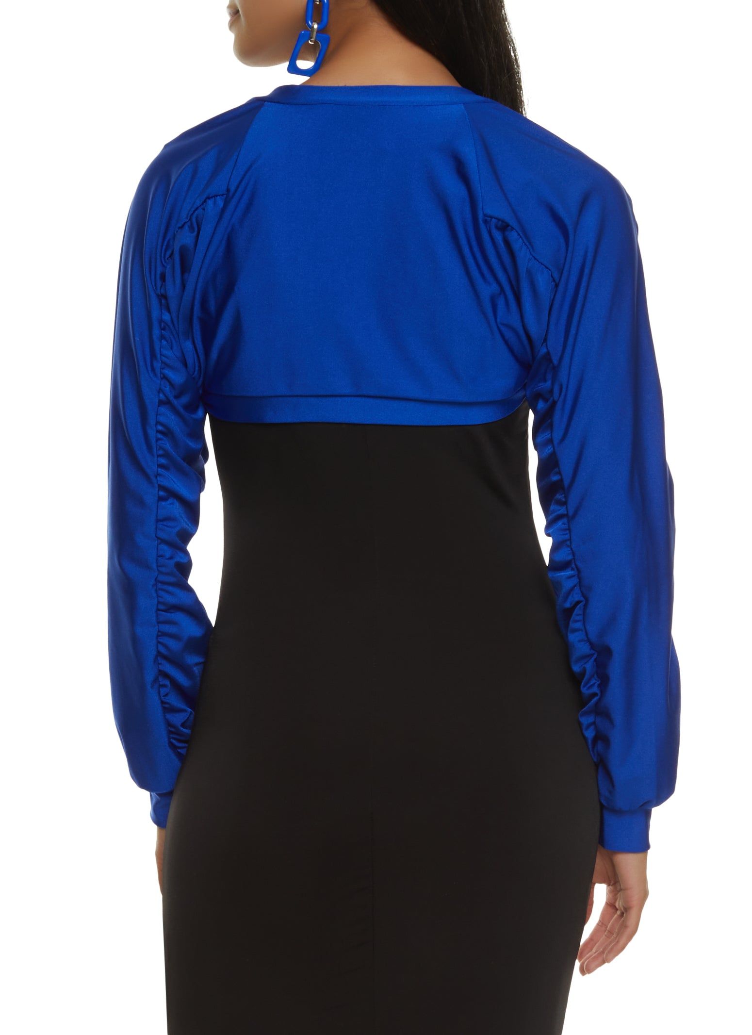 Ruched Long Sleeve Bolero sold by Rainbow product image thumbnail 2