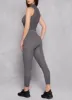 Seamless Mock Neck Crop Top and Leggings sold by Rainbow