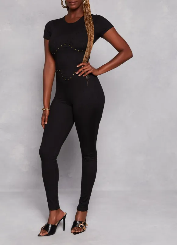 Ribbed Knit High Waisted Leggings sold by Rainbow