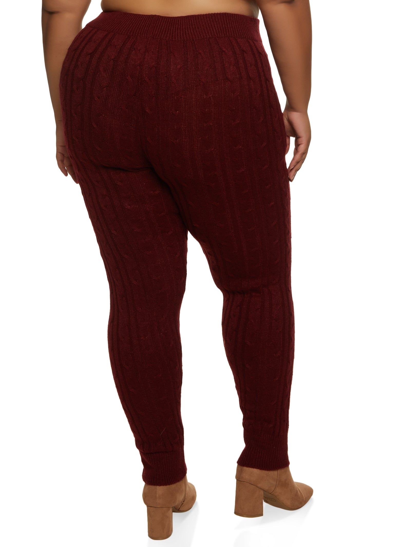 Plus Size Cable Knit Pants sold by Rainbow product image thumbnail 2