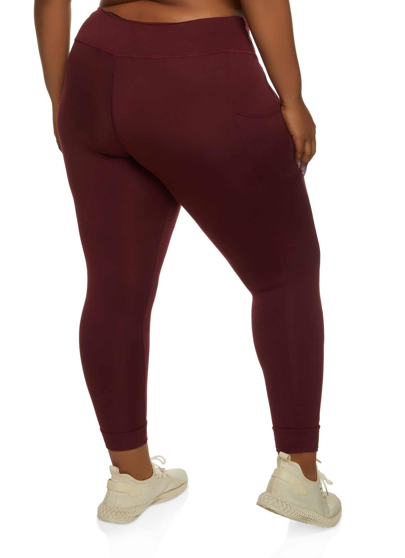Plus Size Phone Pocket Leggings sold by Rainbow product image thumbnail 2