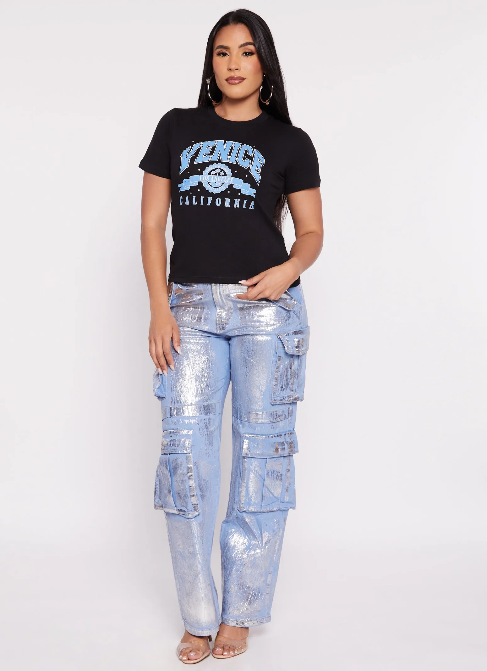 Venice Los Angeles California T Shirt sold by Rainbow product image thumbnail 2