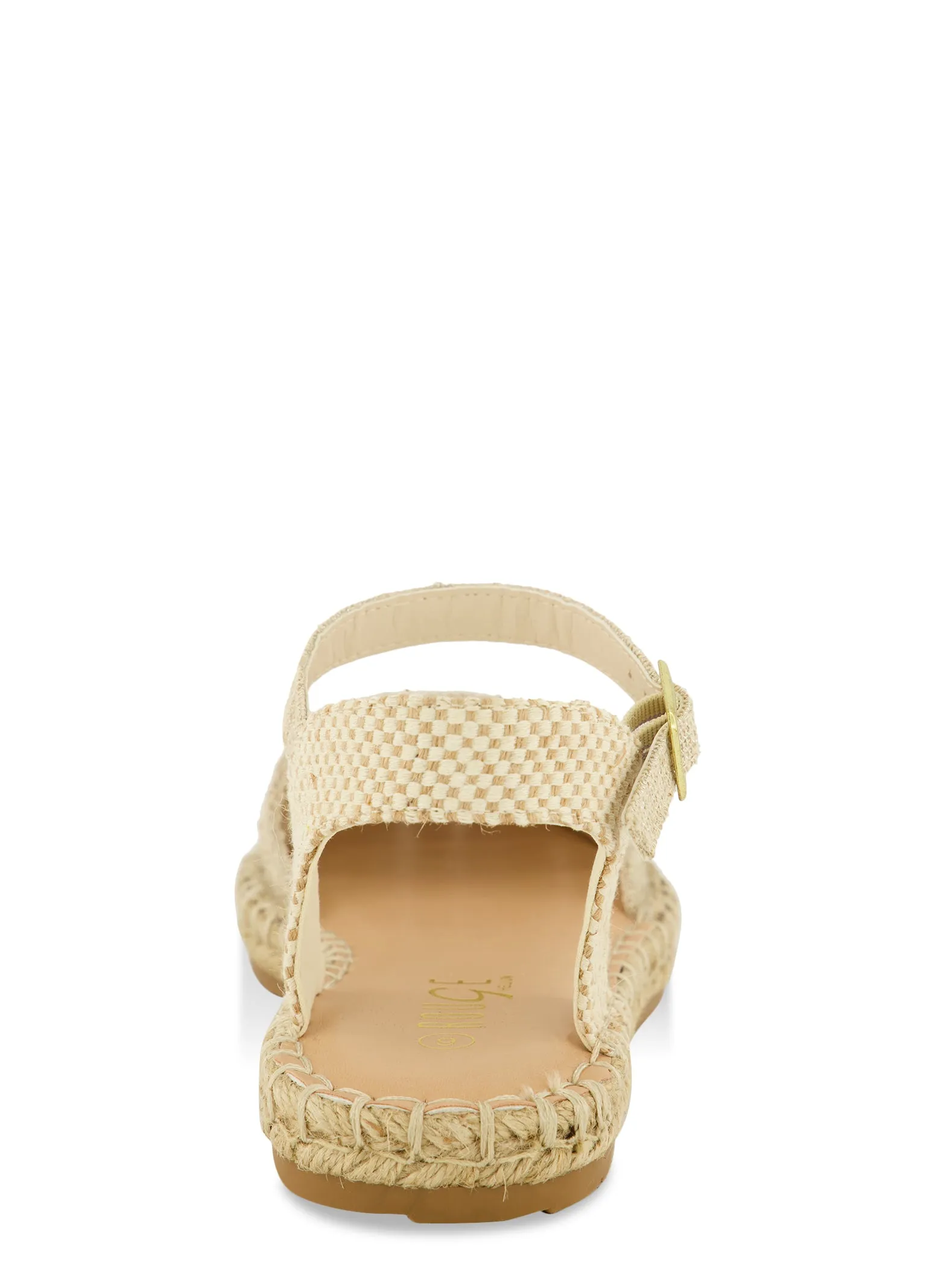 Flower Cut Out Espadrille Sandals sold by Rainbow product image thumbnail 3