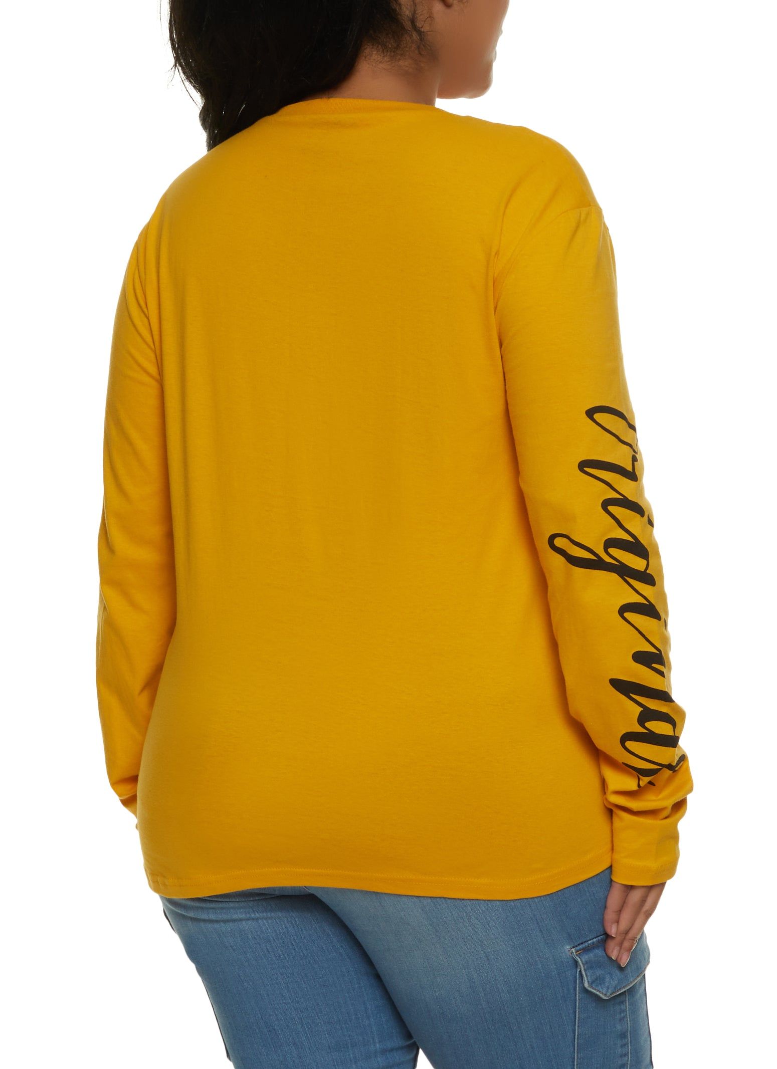 Plus Size Not Perfect But Original Sequin Graphic Tee sold by Rainbow product image thumbnail 2