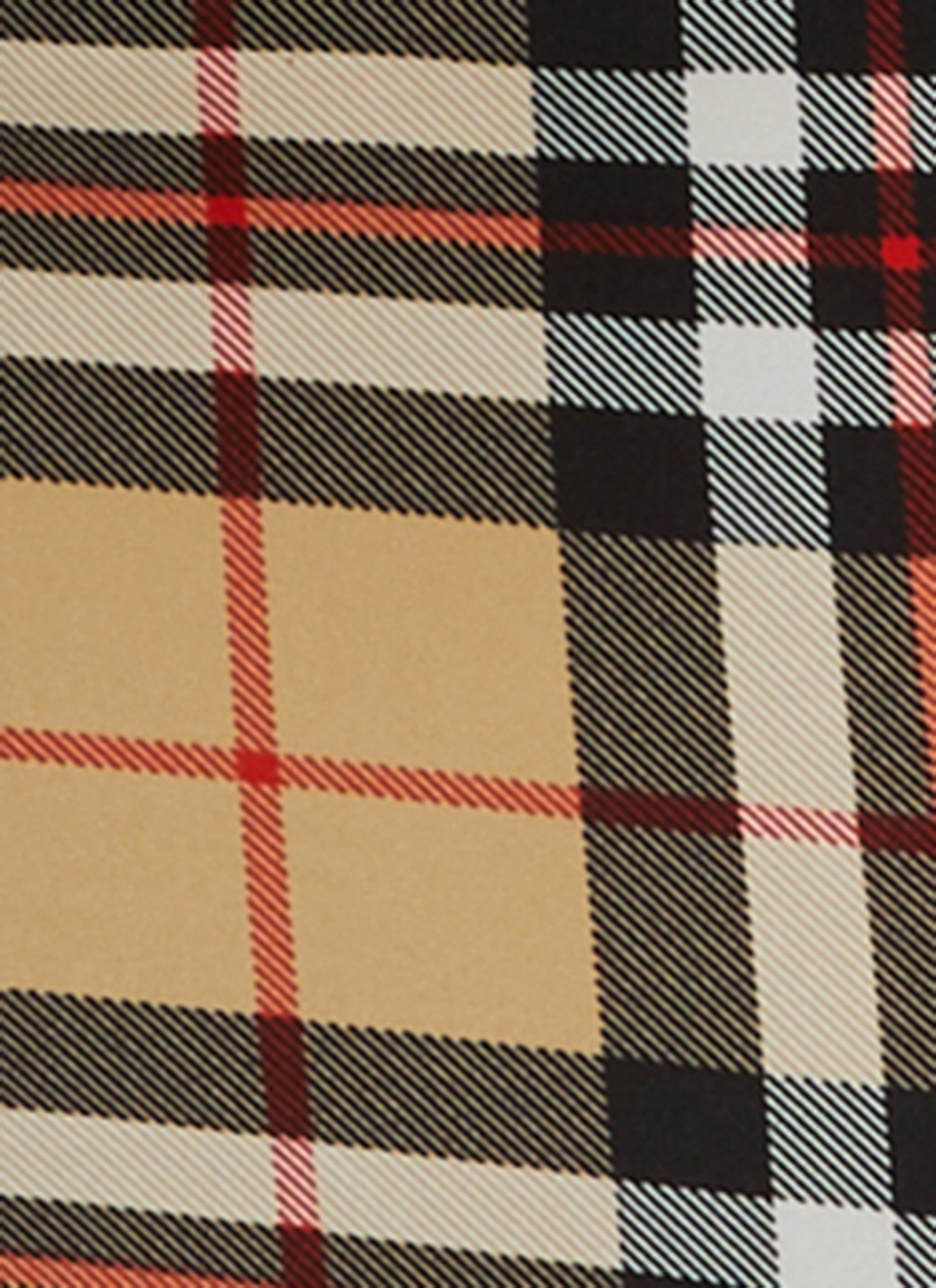 Plus Size Plaid Mock Neck Midi Dress sold by Rainbow product image thumbnail 4