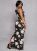 Floral Cropped Tank Top and Maxi Skirt Set sold by Rainbow