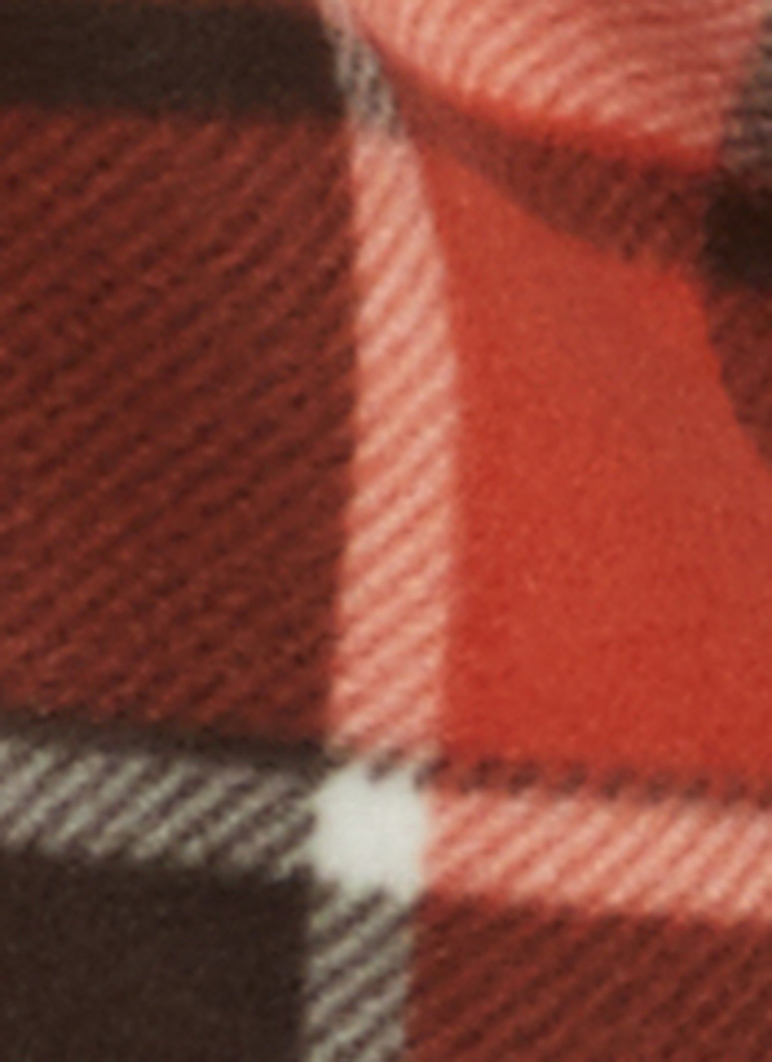 Plus Size Plaid Sherpa Lined Brushed Knit Shacket sold by Rainbow product image thumbnail 4