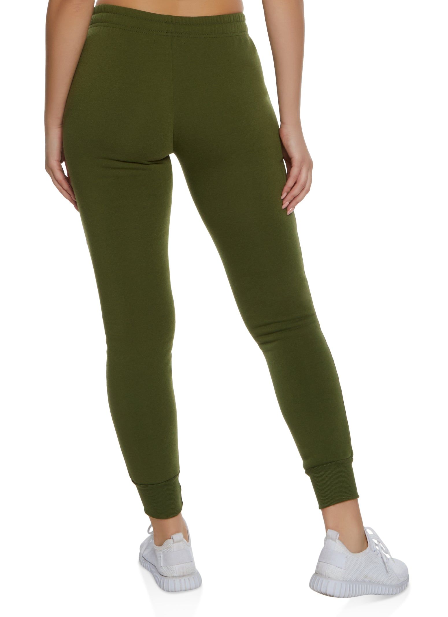 Fleece Zip Pocket Pintuck Joggers sold by Rainbow product image thumbnail 2