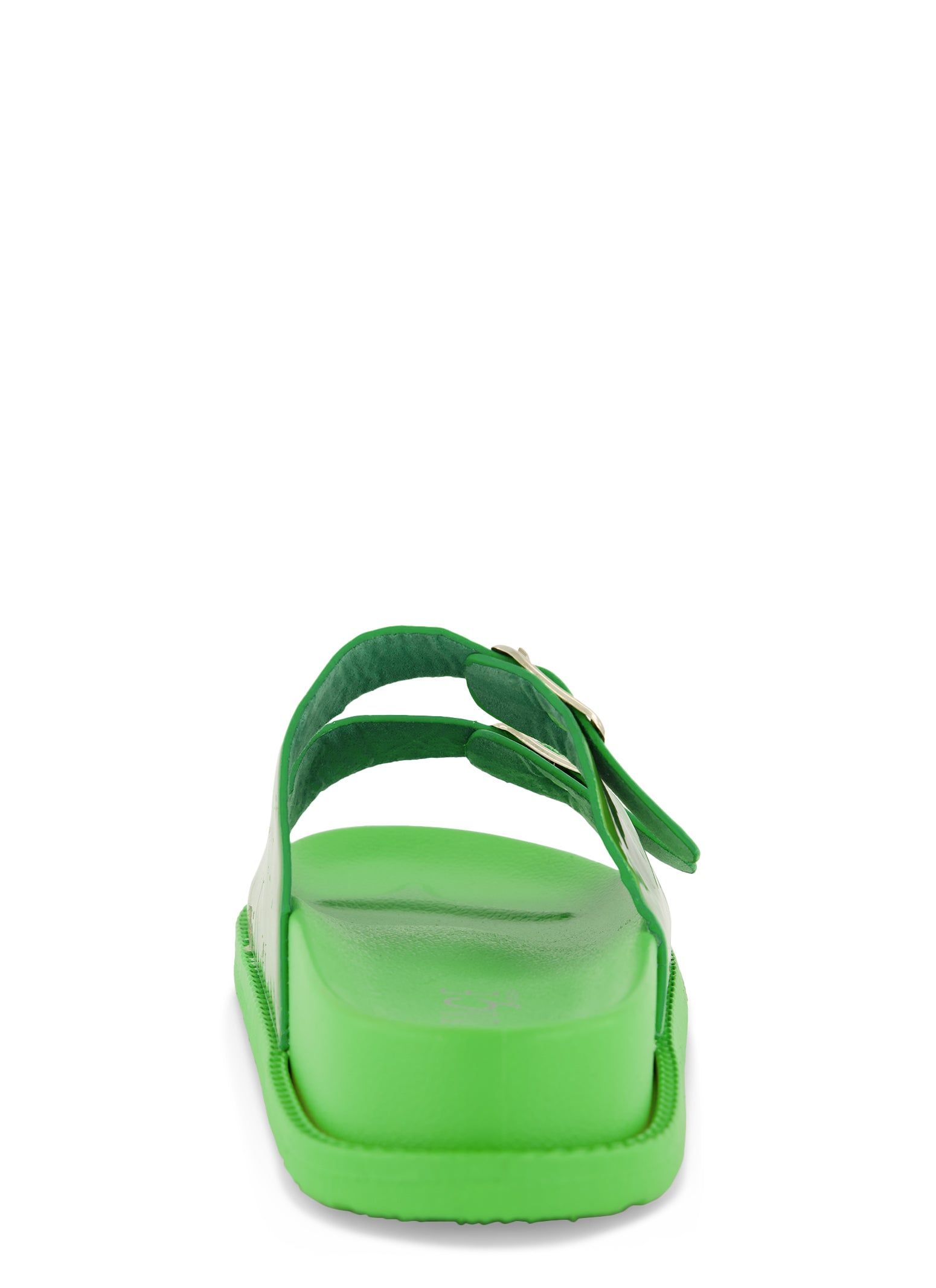 Double Buckle Iridescent Slide Sandals sold by Rainbow product image thumbnail 3