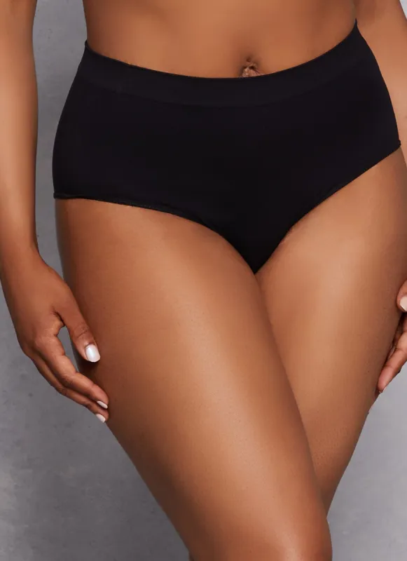 Plus Size Seamless Bikini Underwear sold by Rainbow