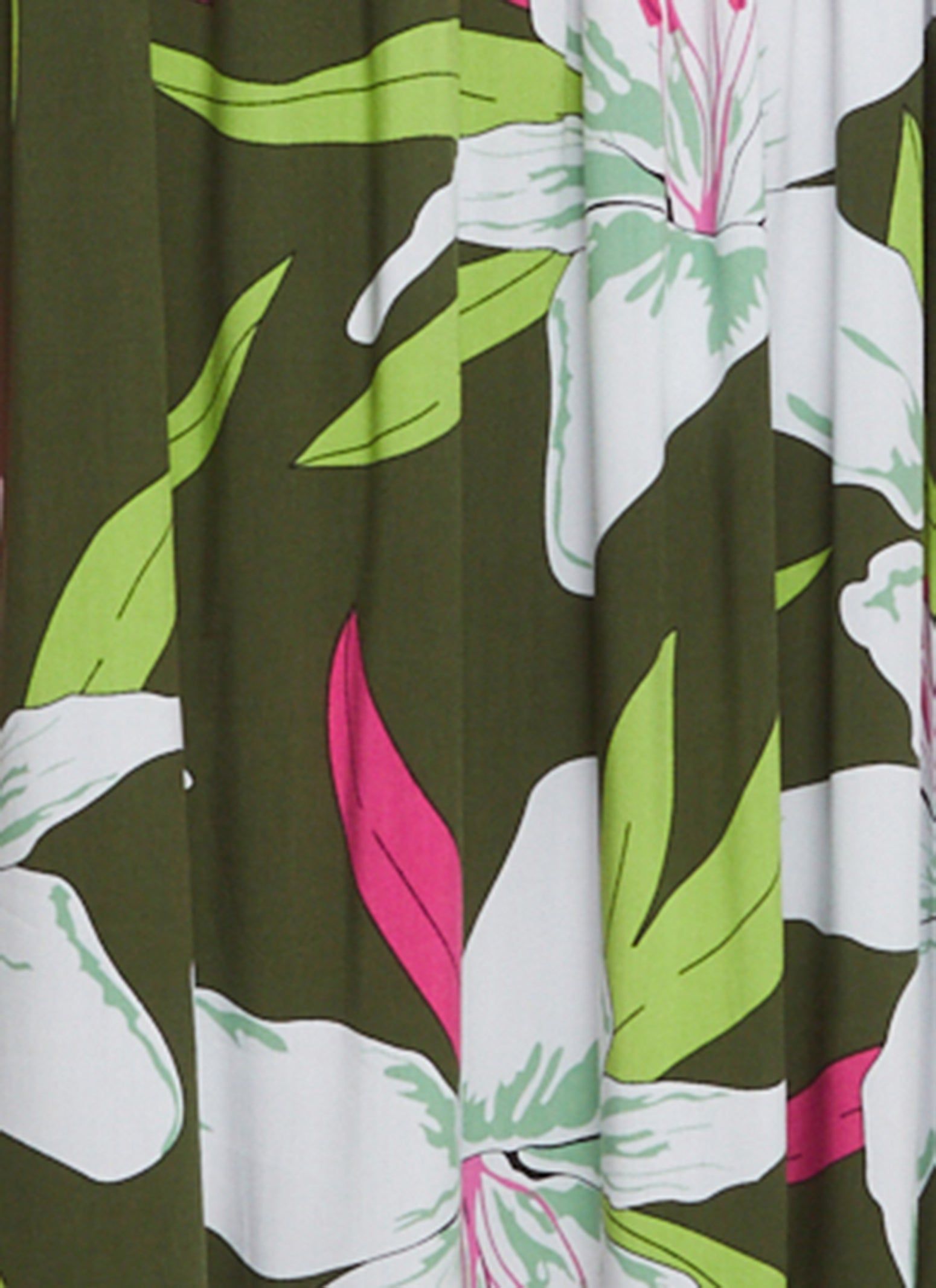 Plus Size Floral Print Smocked Convertible Maxi Dress sold by Rainbow product image thumbnail 4