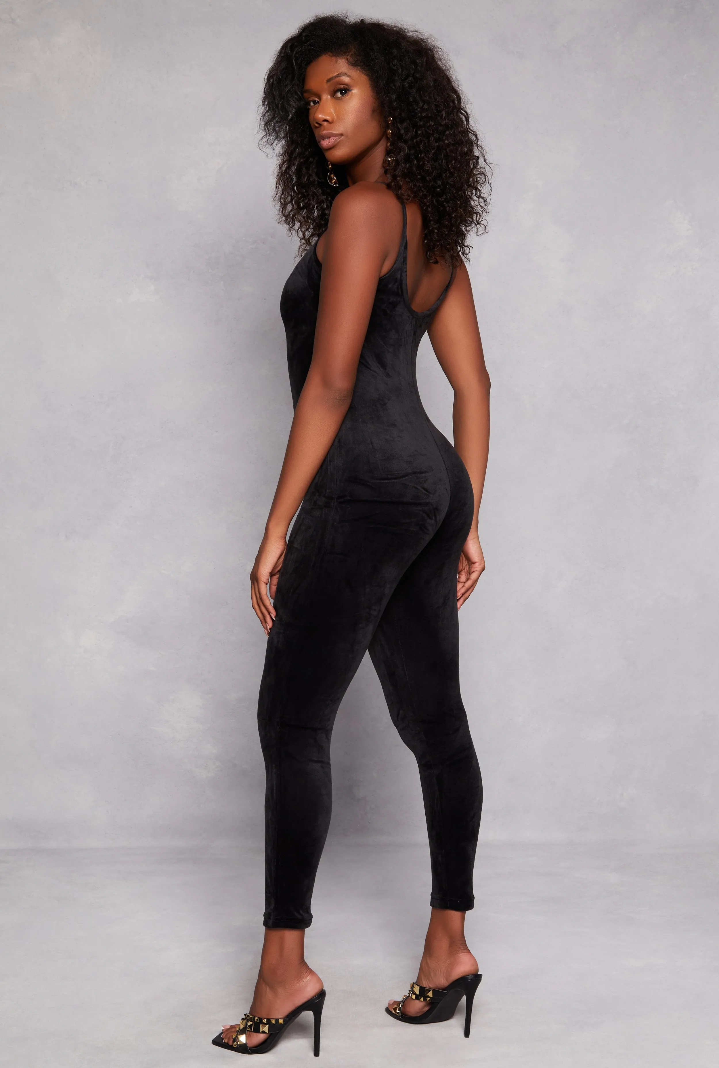 Velour Cami Catsuit sold by Rainbow product image thumbnail 3