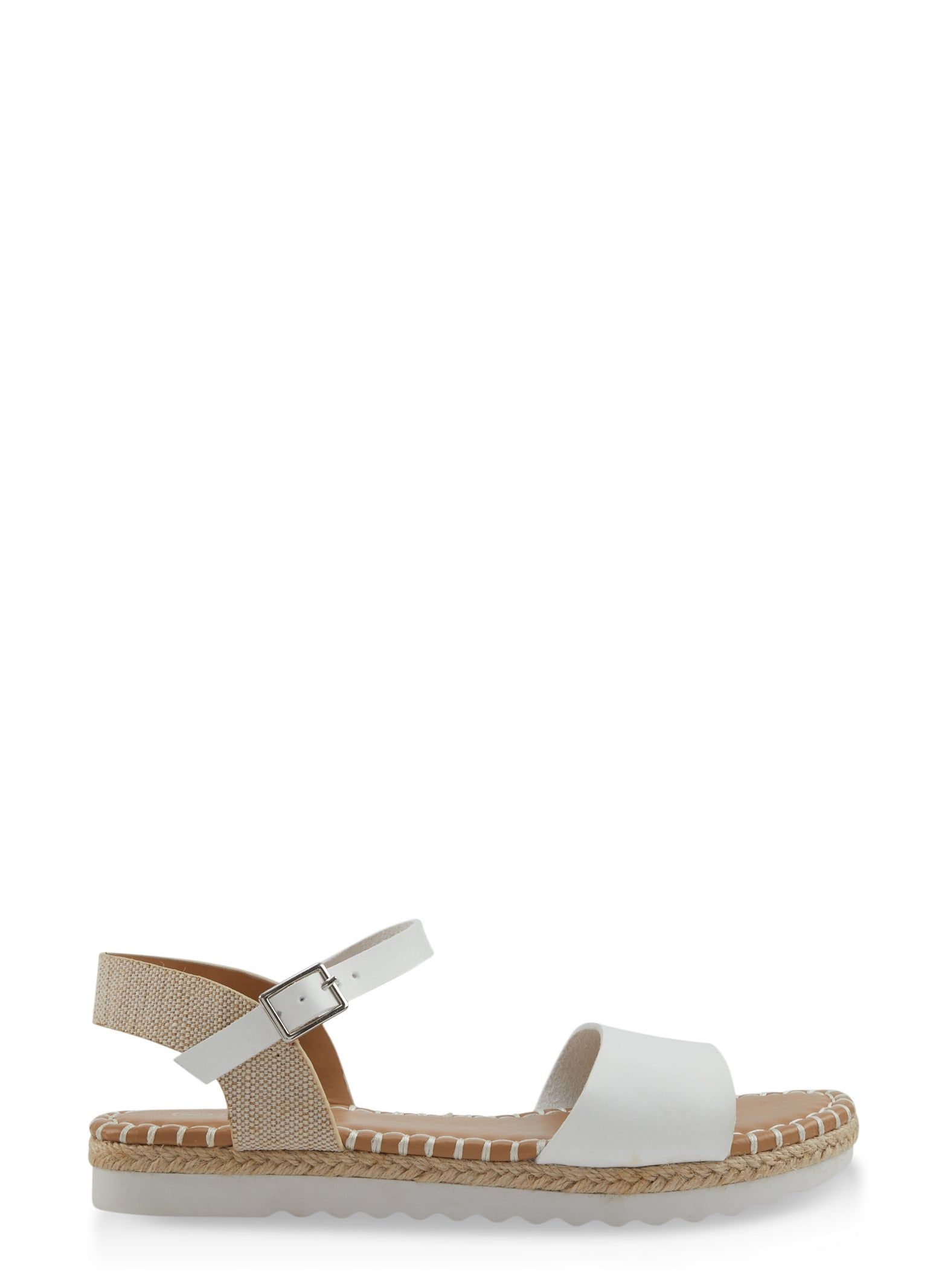 Open Toe Ankle Strap Espadrille Sandals sold by Rainbow product image thumbnail 2