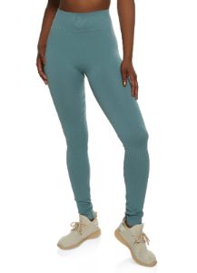 Seamless Compression Rib High Waist Leggings sold by Rainbow