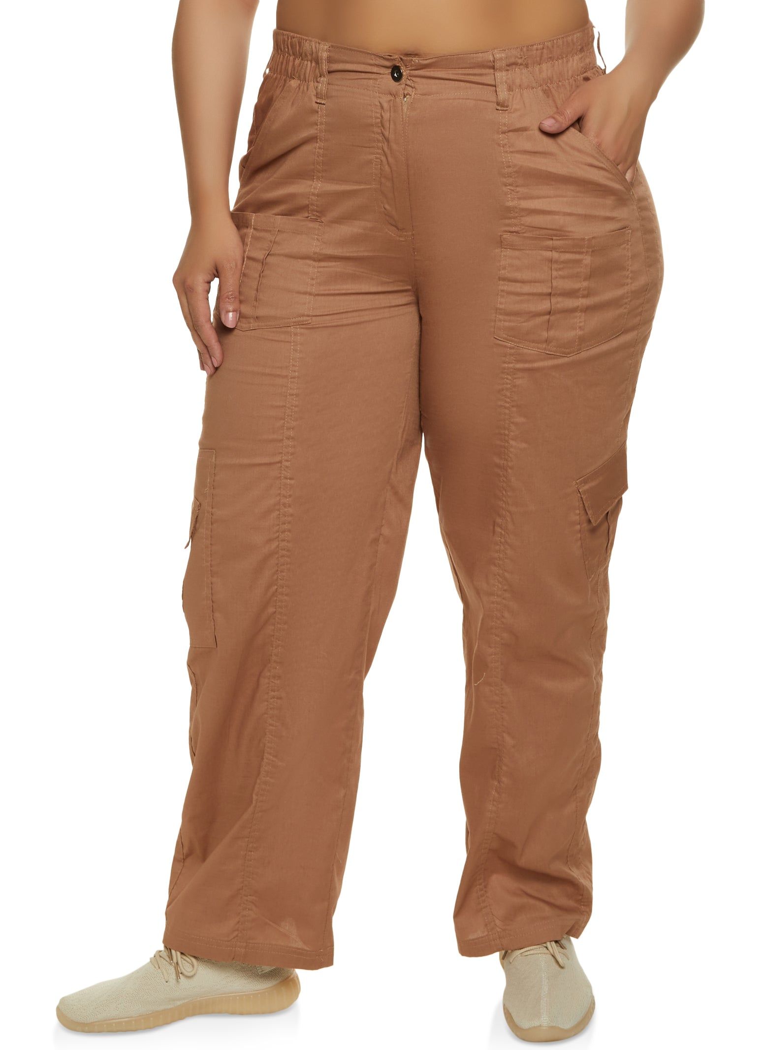 Plus Size Poplin Cargo Pants sold by Rainbow product image thumbnail 2