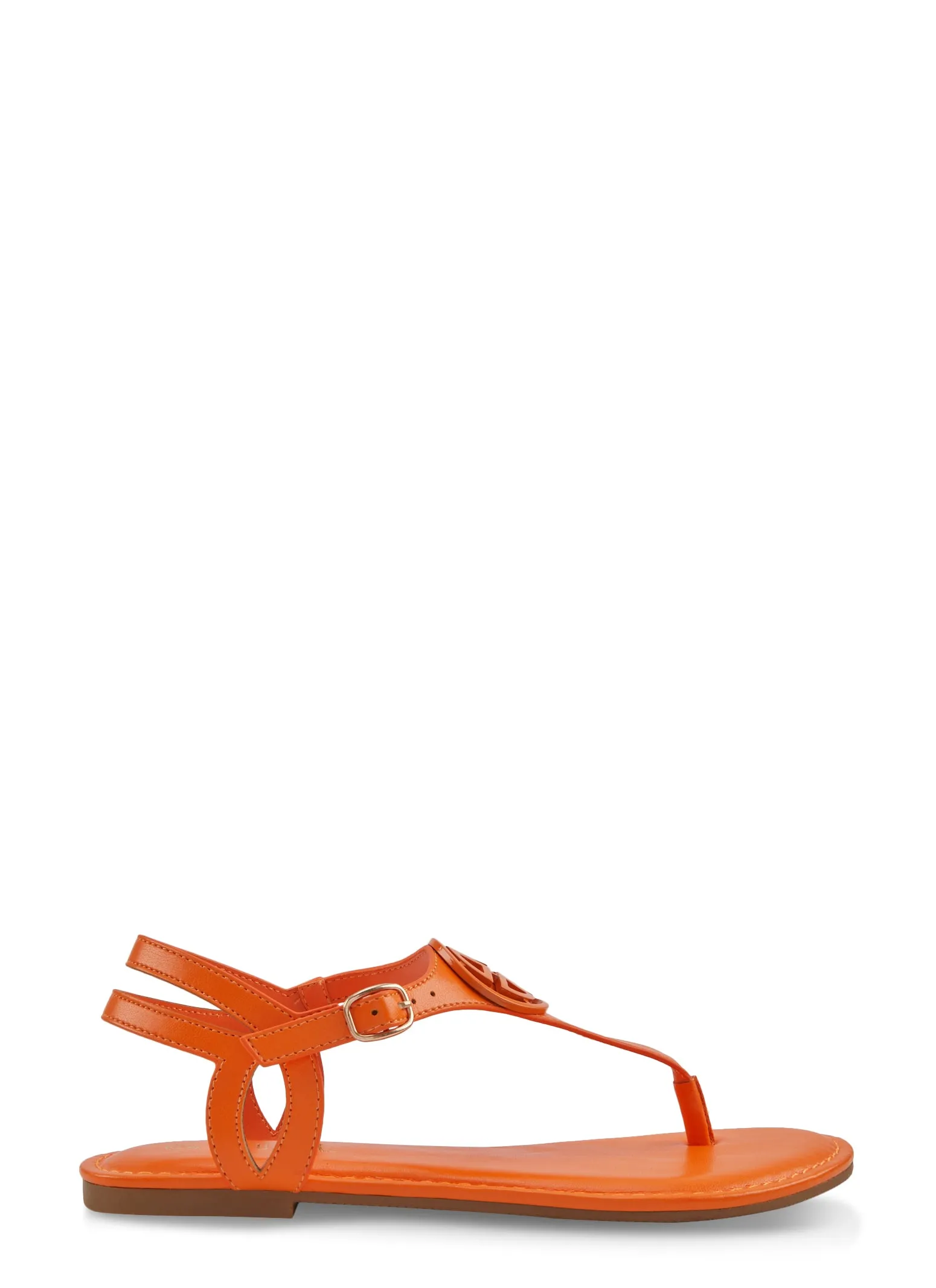 Geo Pendant Thong Ankle Strap Sandals sold by Rainbow product image thumbnail 2