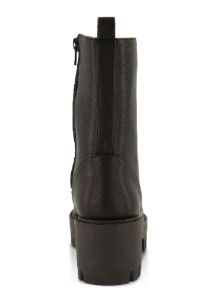 Side Zip Lace Up Platform Combat Booties sold by Rainbow
