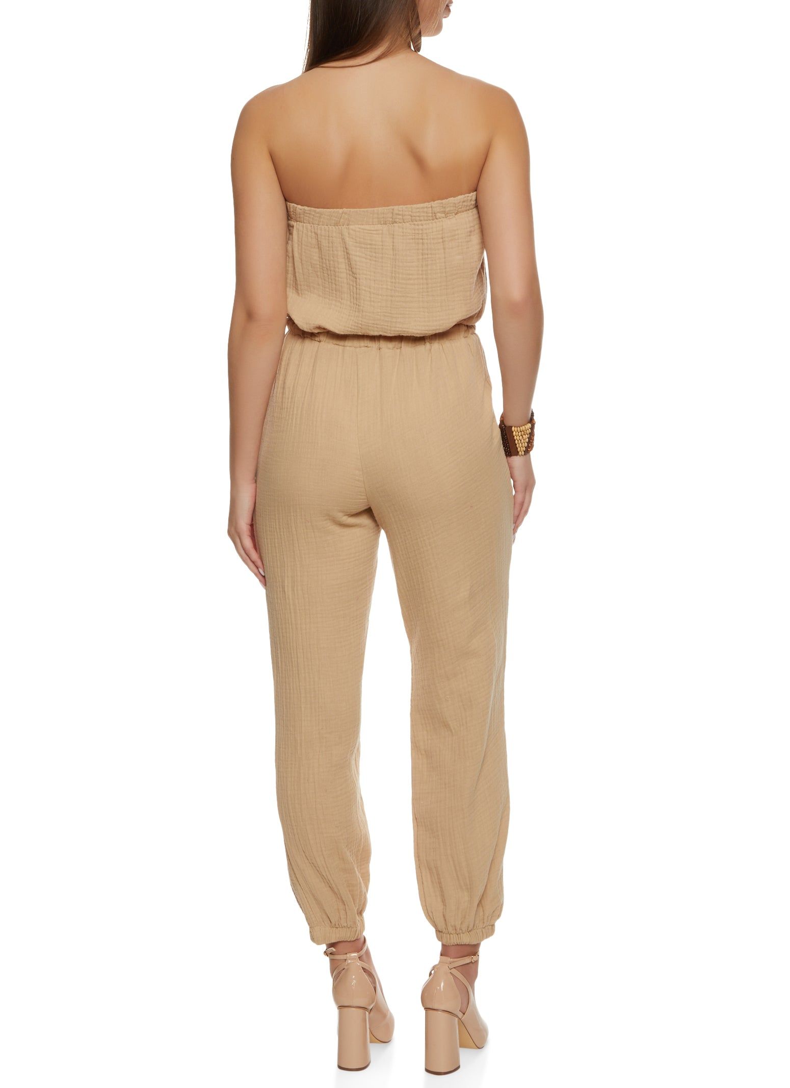 Strapless Drawstring Jumpsuit sold by Rainbow product image thumbnail 2