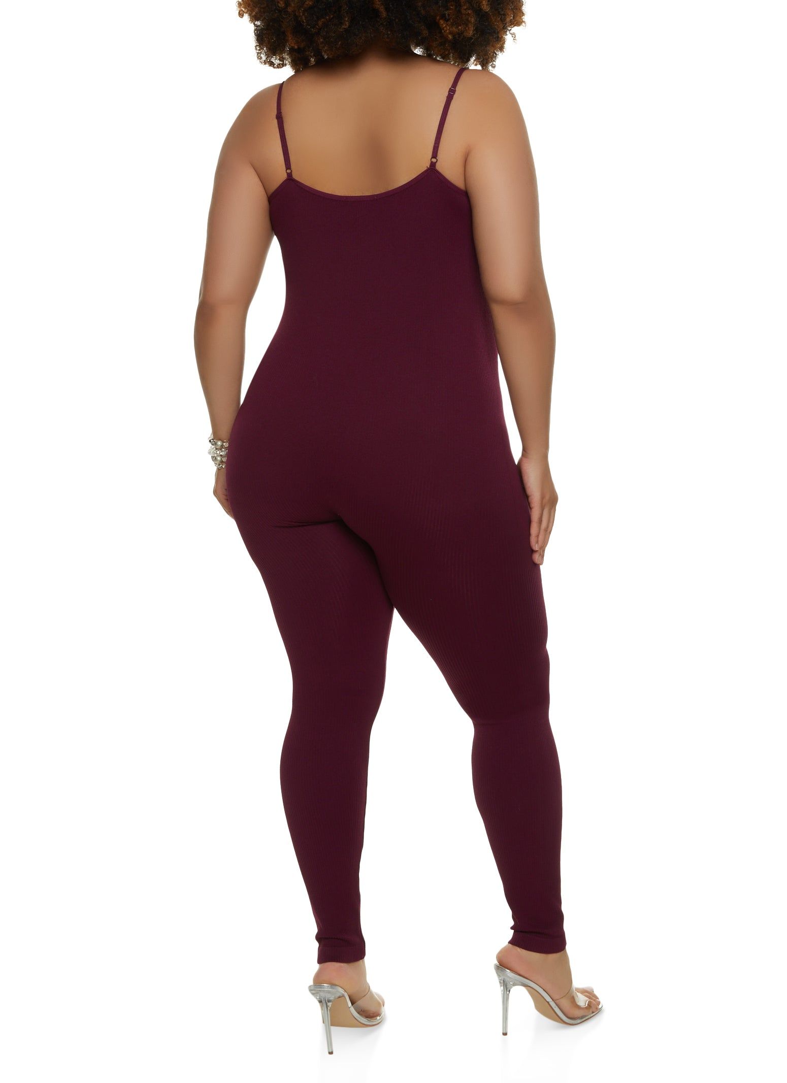 Plus Size Seamless Cami Catsuit sold by Rainbow product image thumbnail 2