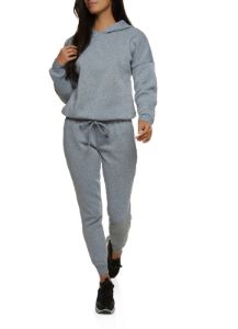 Drop Shoulder Drawstring Hem Pullover Hoodie sold by Rainbow
