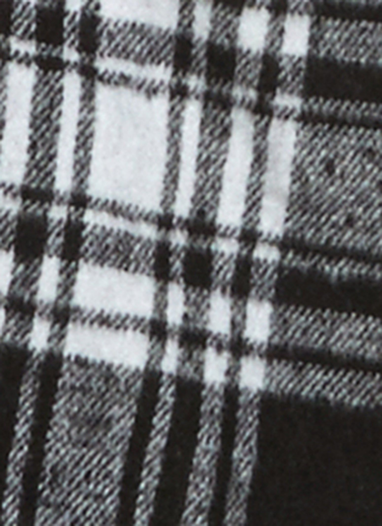 Plus Size Plaid Pocket Detail Button Front Shacket sold by Rainbow product image thumbnail 4