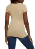 Basic Wide V Neck Tee sold by Rainbow