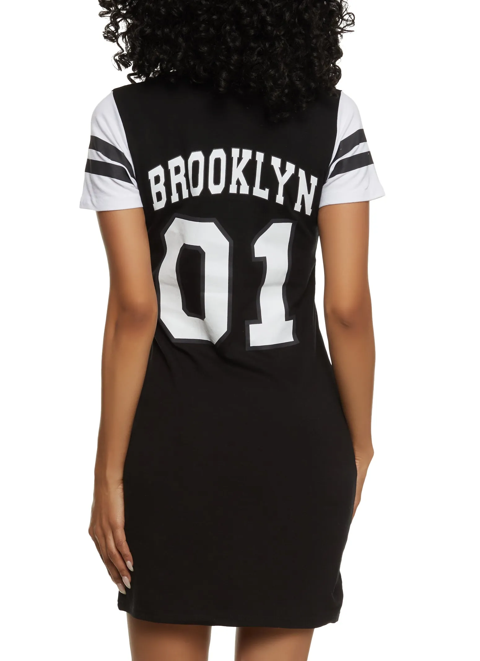 Brooklyn 01 Graphic T Shirt Dress sold by Rainbow product image thumbnail 3