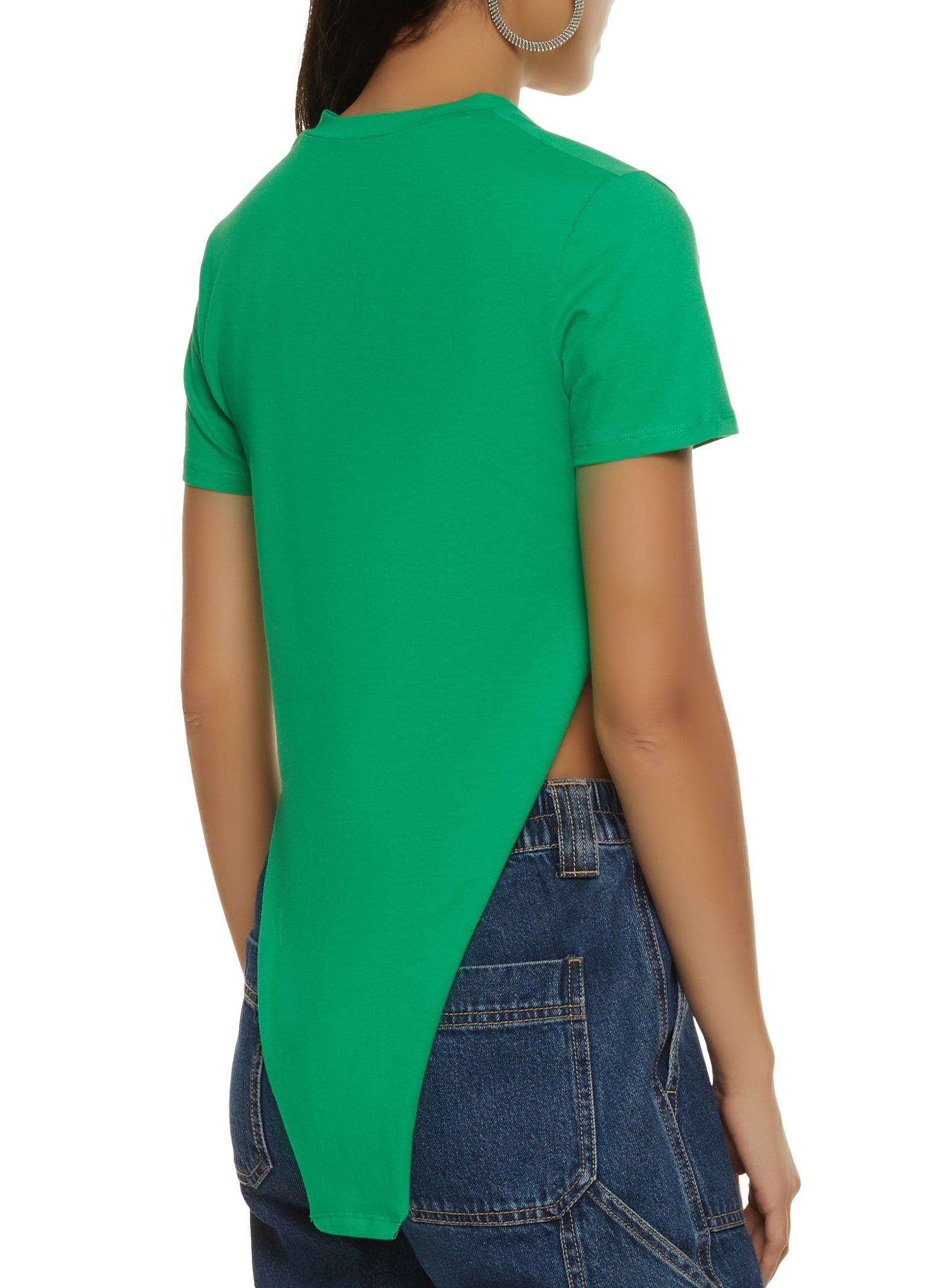 Rock and Roll Hanky Hem Graphic Tee sold by Rainbow product image thumbnail 2