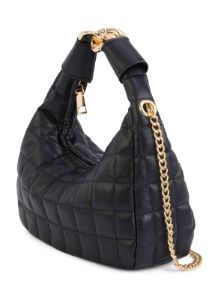Faux Leather Quilted Hobo Crossbody Bag sold by Rainbow