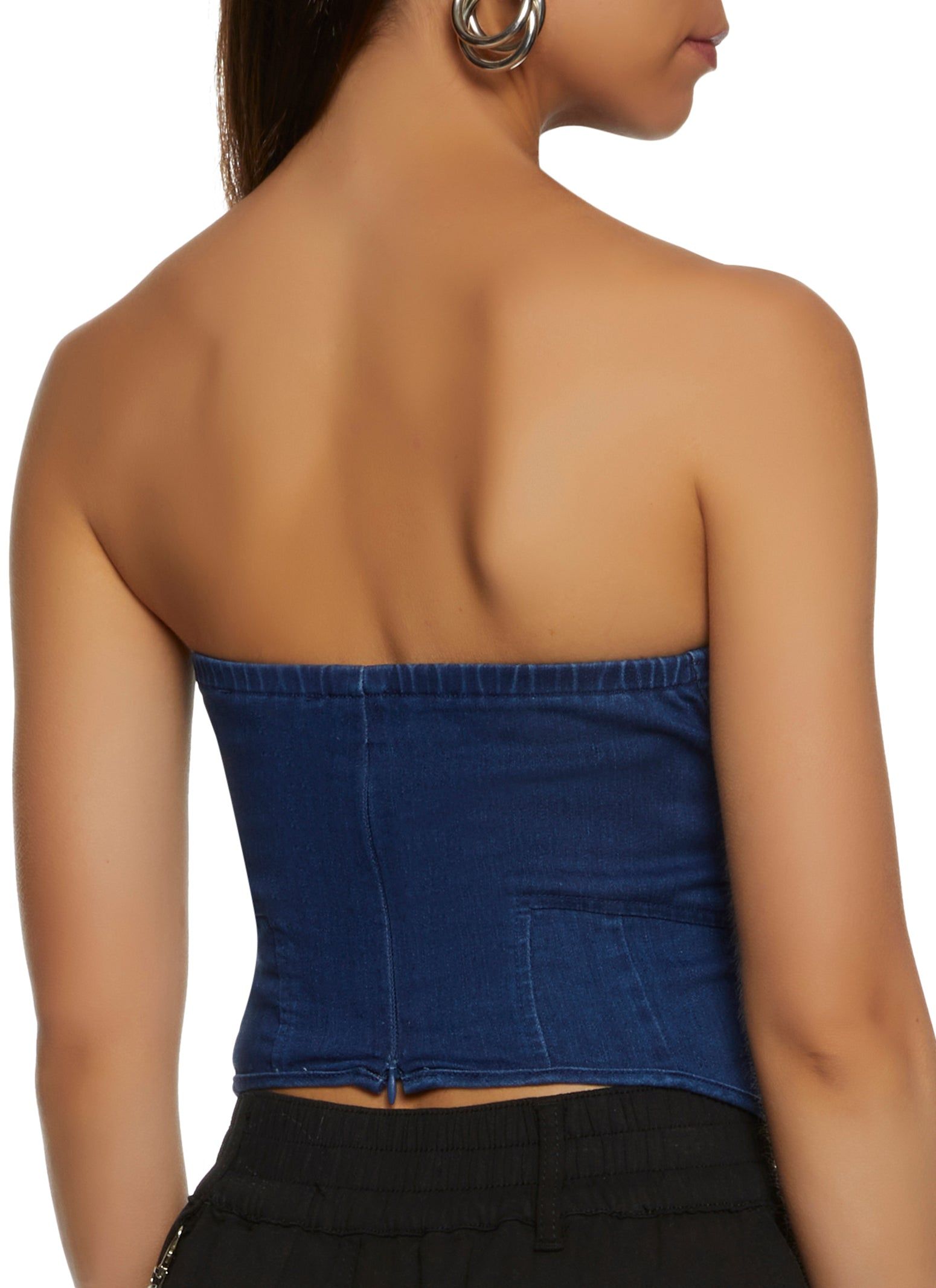 Denim Bustier Top sold by Rainbow product image thumbnail 3