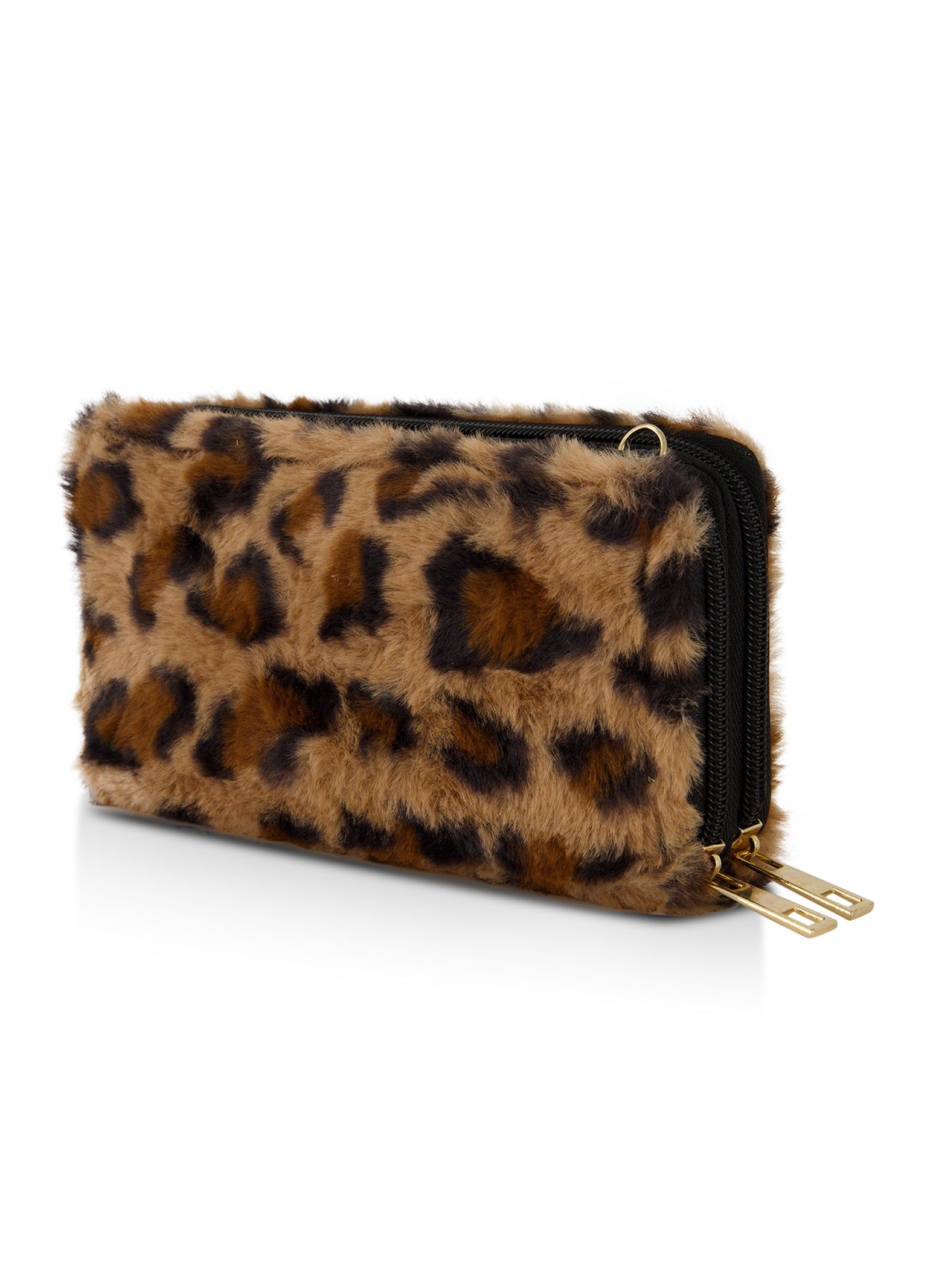 Faux Fur Chain Strap Wallet sold by Rainbow product image thumbnail 2
