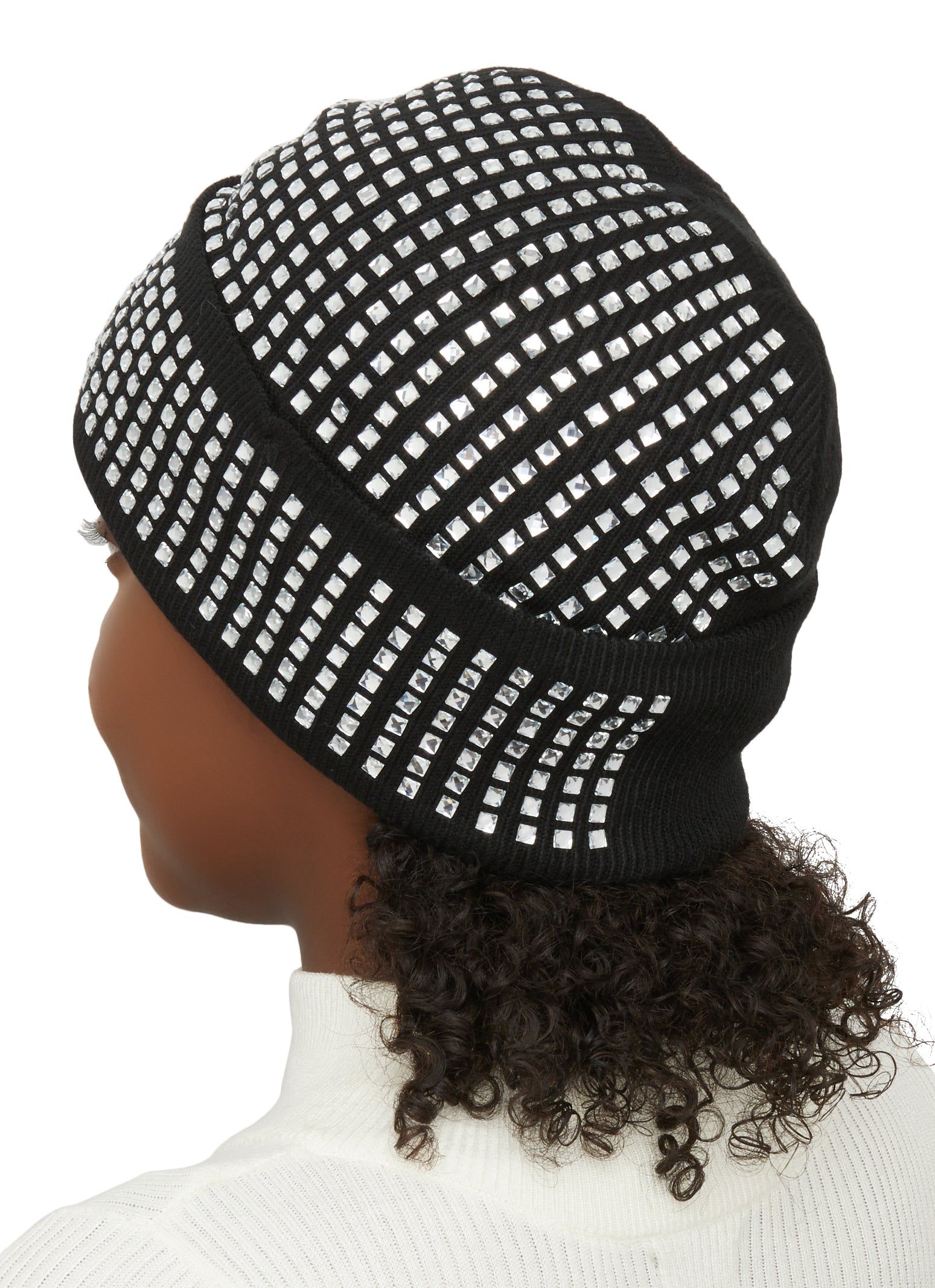 Rhinestone Studded Beanie sold by Rainbow