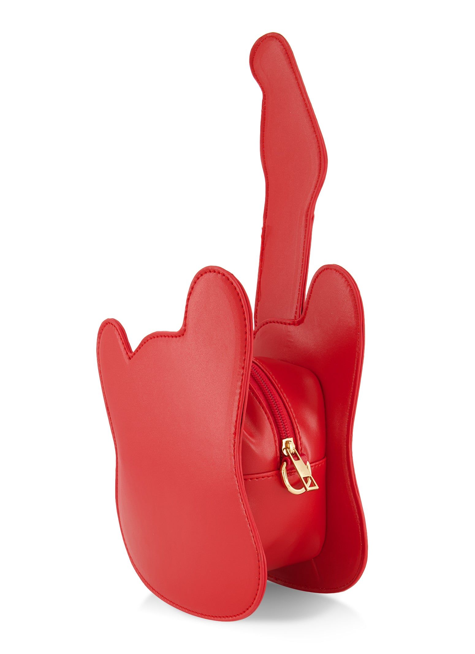 Faux Leather Guitar Crossbody Bag sold by Rainbow product image thumbnail 3