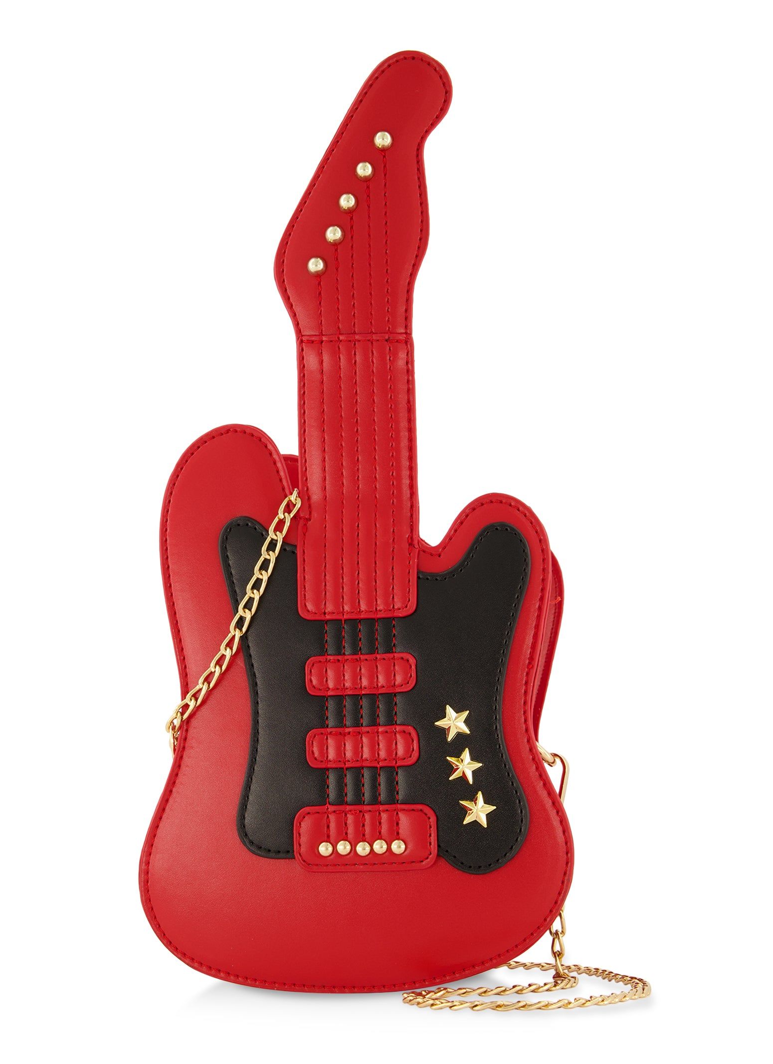 Faux Leather Guitar Crossbody Bag sold by Rainbow product image thumbnail 2