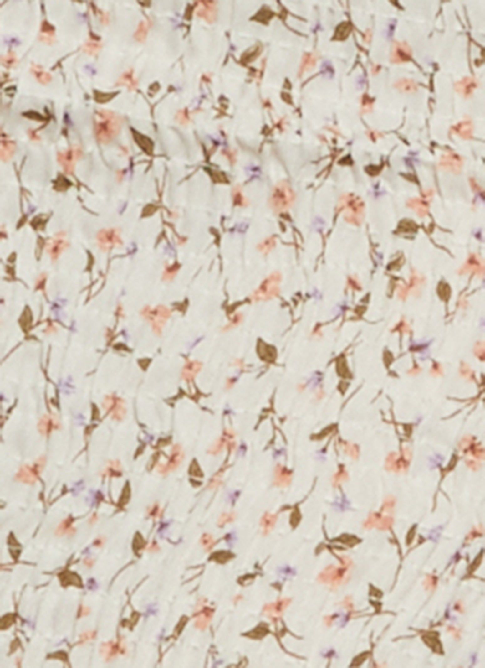 Floral Print Smocked Tie Front Bandeau Top and Skirt sold by Rainbow product image thumbnail 4