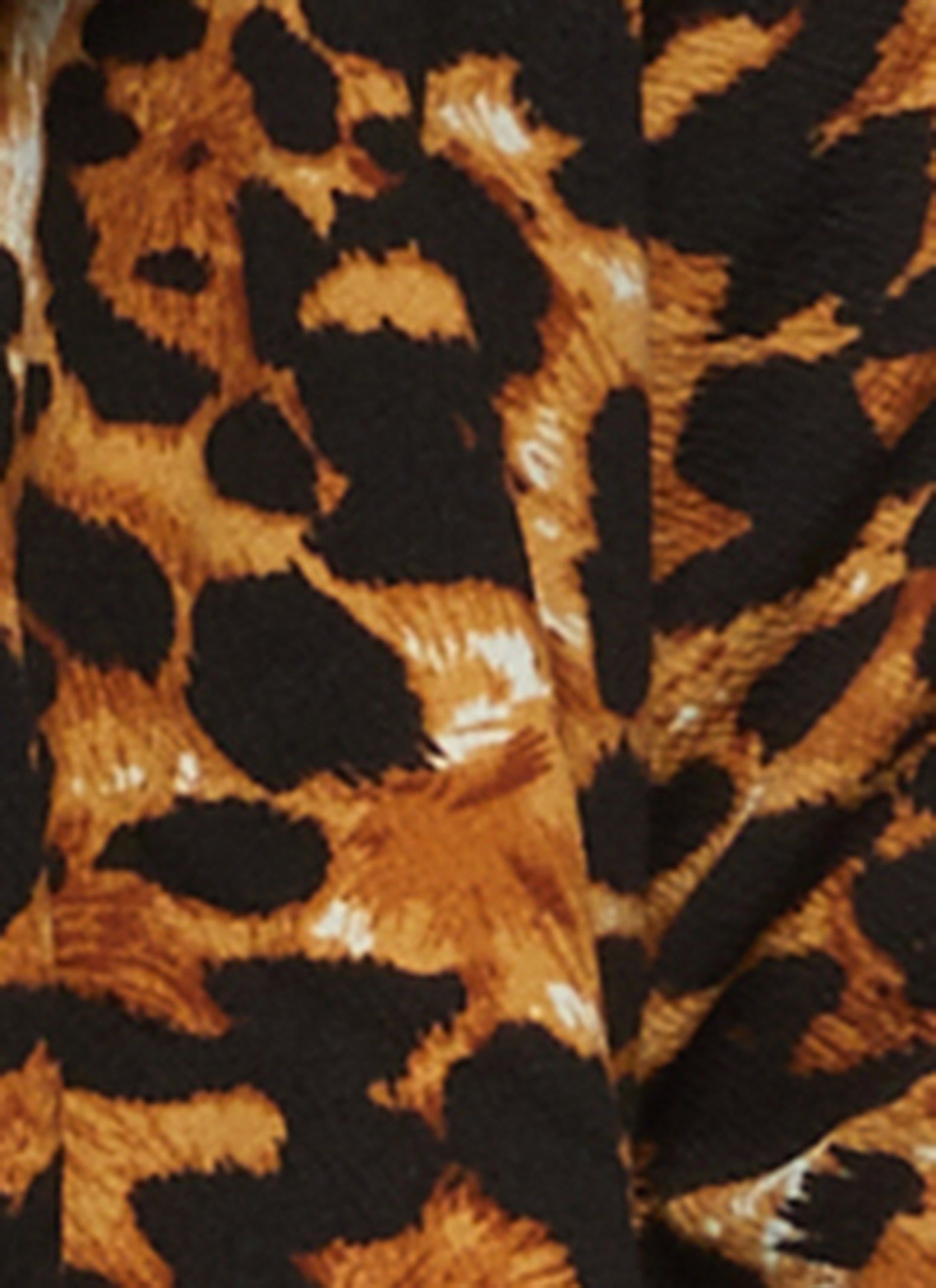 Plus Size Leopard Open Front Cardigan sold by Rainbow product image thumbnail 3