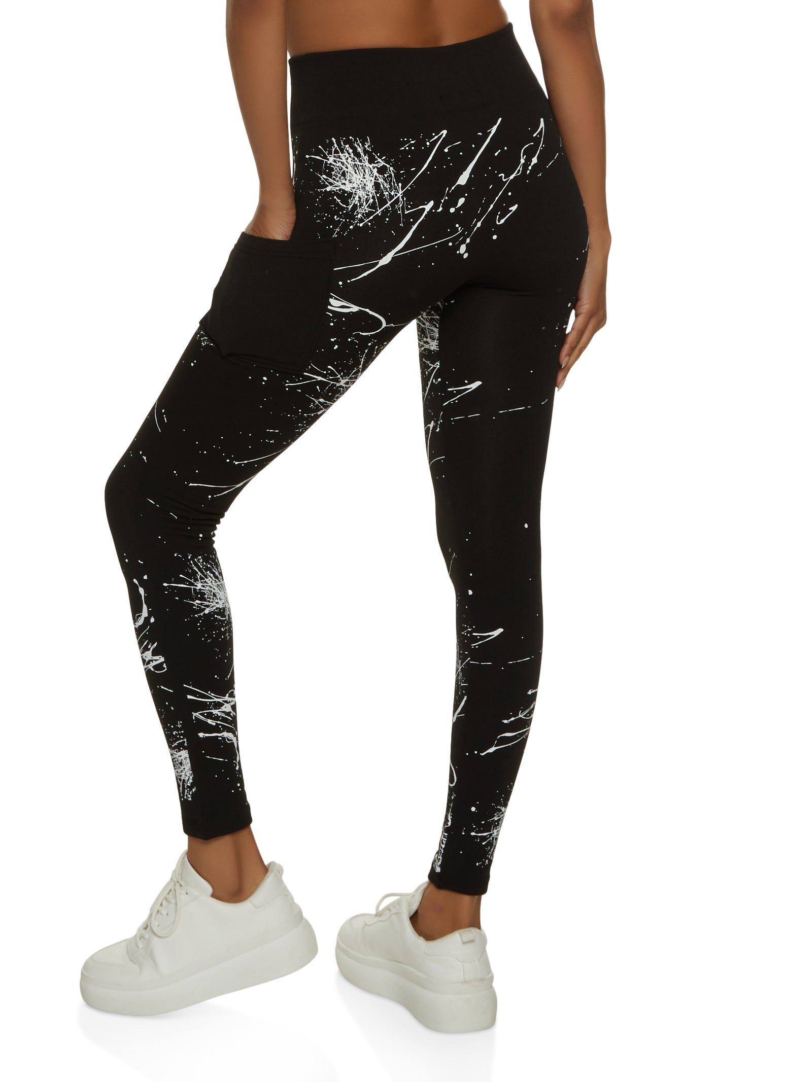 Cell Phone Pocket Printed Leggings sold by Rainbow product image thumbnail 2