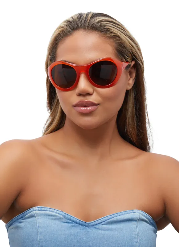 Oversized Oval Sunglasses sold by Rainbow