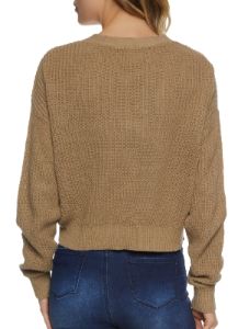 V Neck Knit Cardigan sold by Rainbow