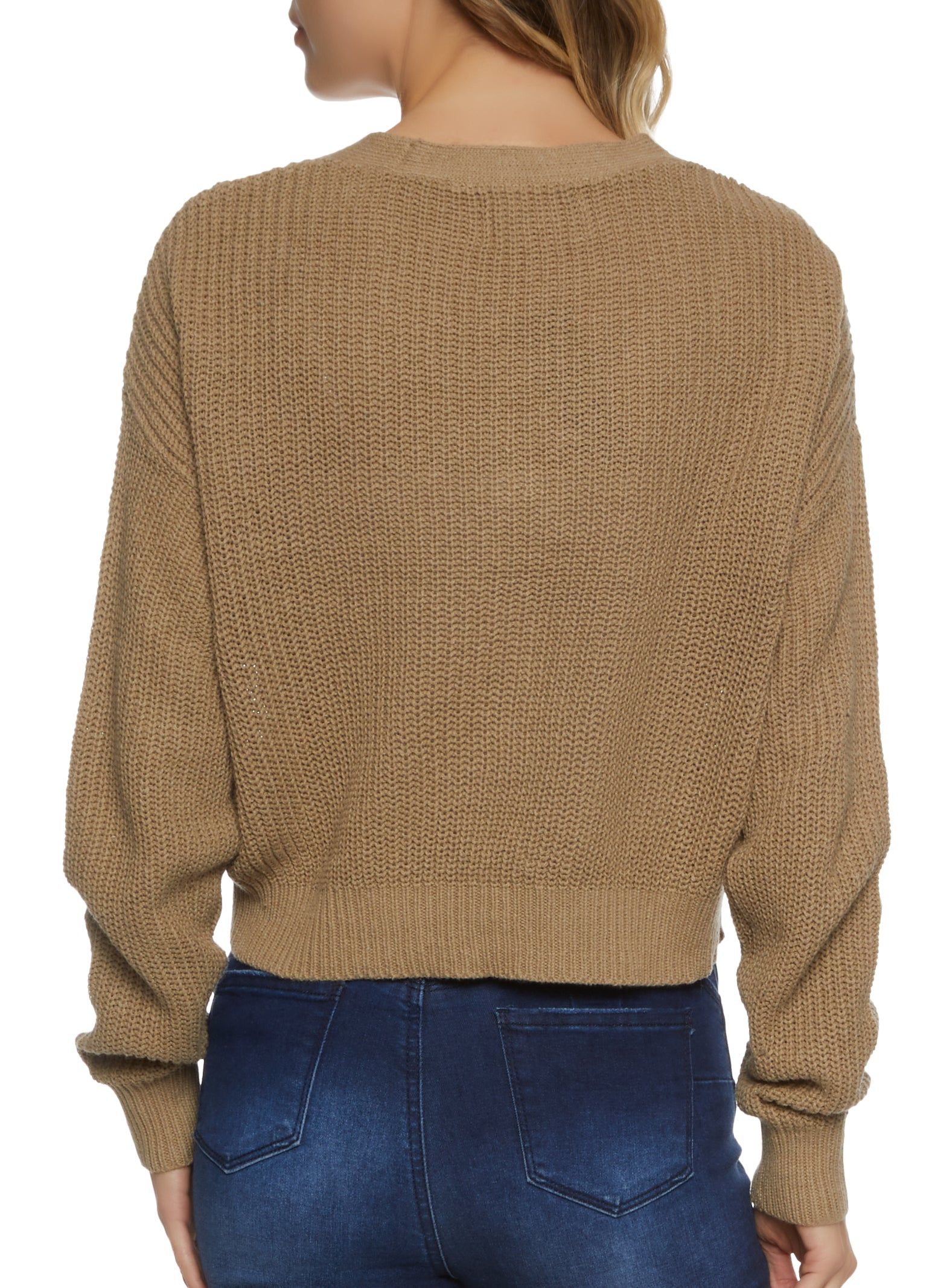 V Neck Knit Cardigan sold by Rainbow product image thumbnail 2