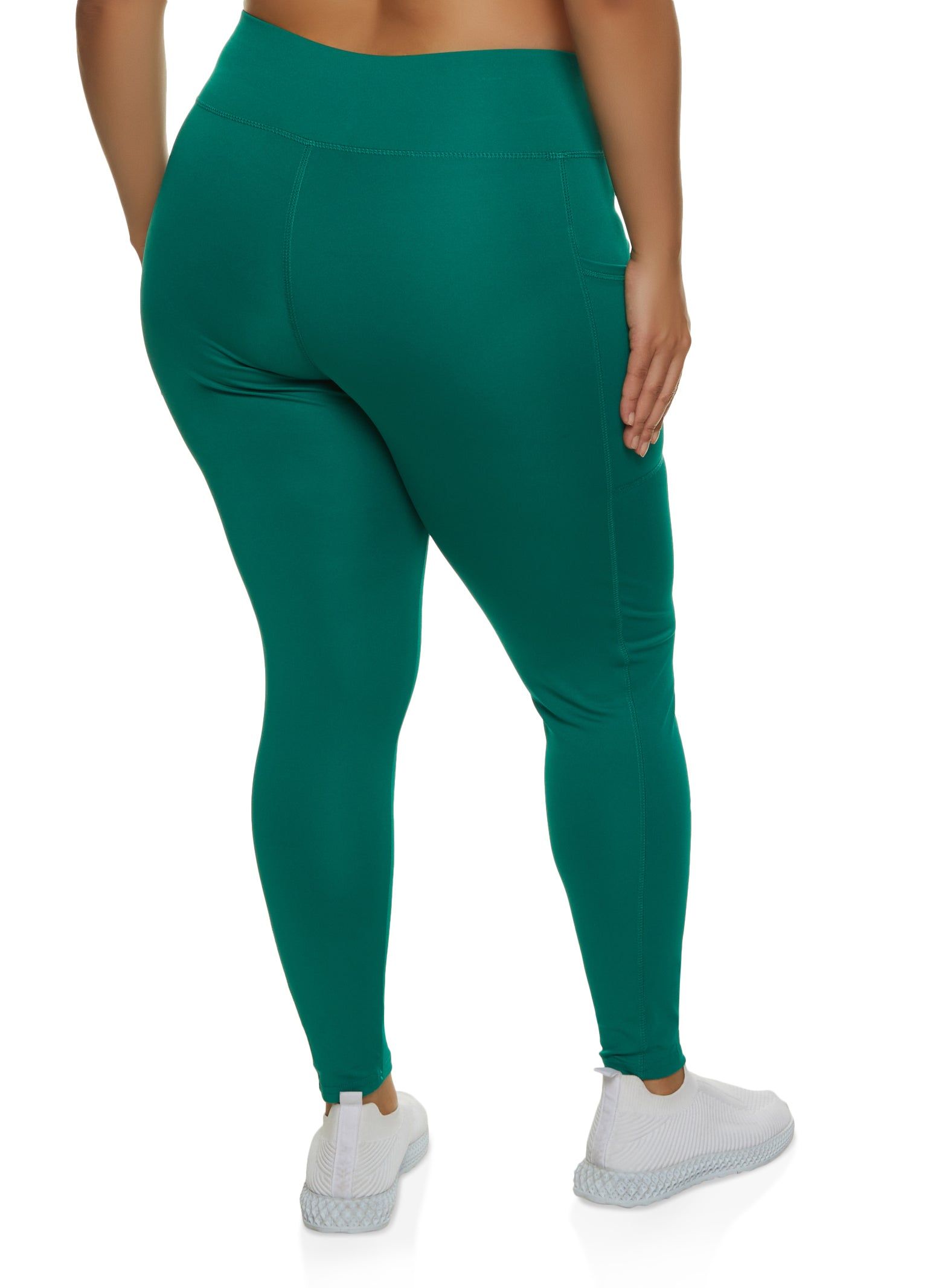Plus Size Cell Phone Pocket Leggings sold by Rainbow product image thumbnail 2