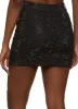 Rhinestone Denim Mini Skirt sold by Rainbow