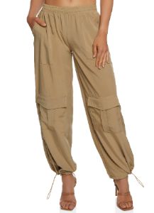 Nylon Cargo Parachute Pants sold by Rainbow